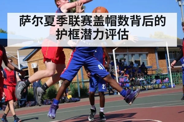 basketball player blocking shot